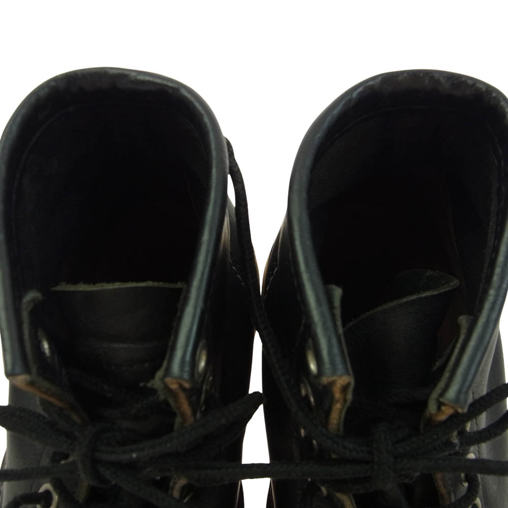 RED WING レッドウィング 8179 6-inch Classic Moc クラシックモック アイリッシュセッター レースアップ ブーツ ブラック系 4E【中古】