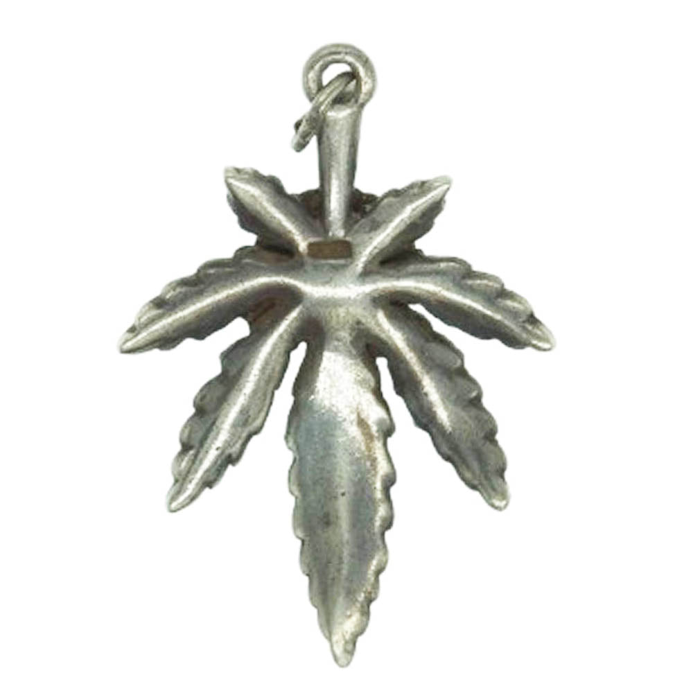 TADY&KING タディアンドキング 銀縄 ガンジャ ターコイズ ペンダント トップ Mサイズ シルバー系【中古】