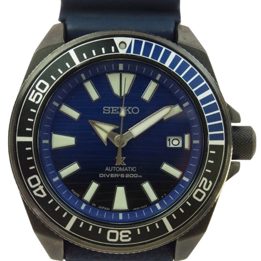 SEIKO セイコー SBDY025 4R35-01X0 PROSPEX プロスペックス ダイバースキューバ デイト 200 自動巻き 時計 ブルー系【中古】