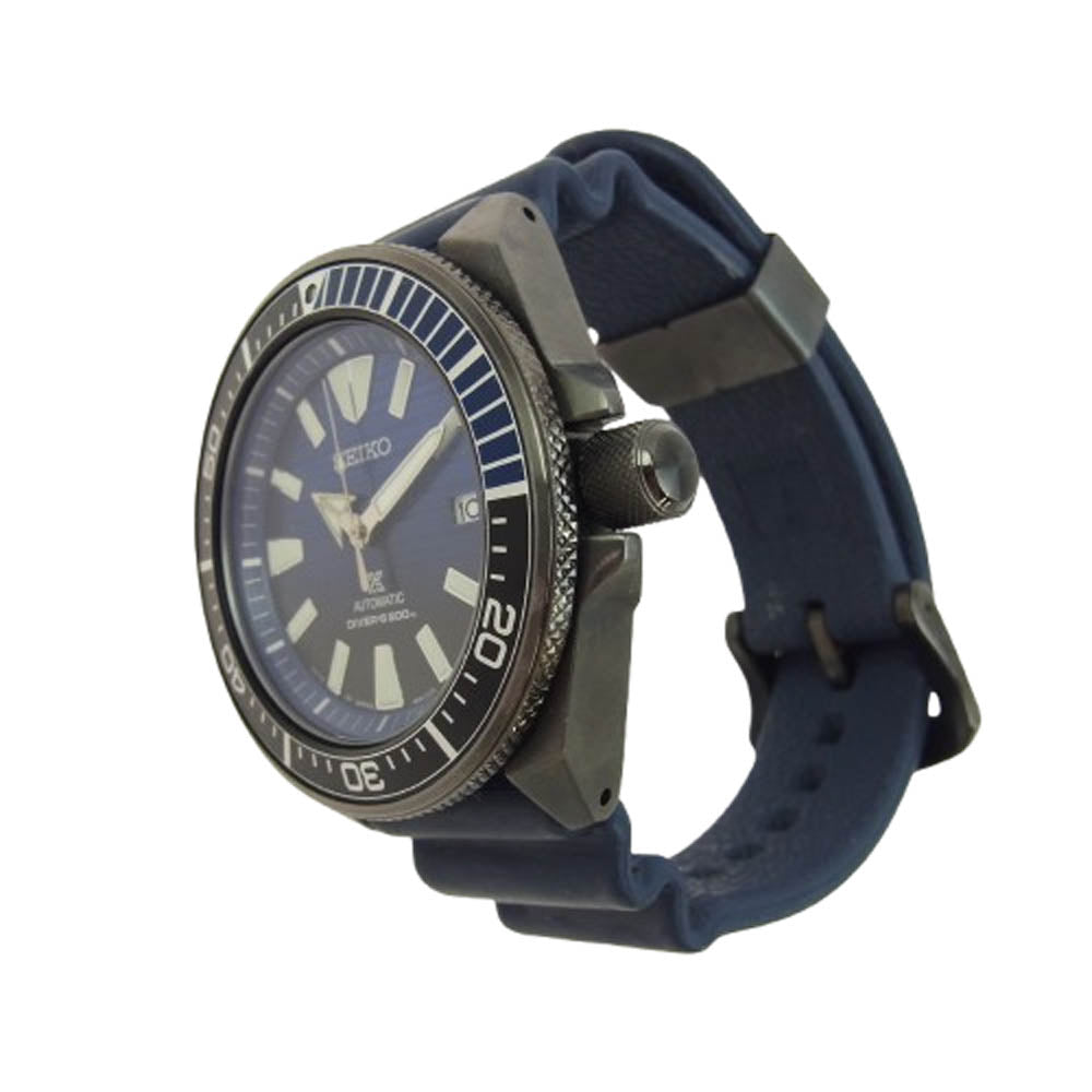 SEIKO セイコー SBDY025 4R35-01X0 PROSPEX プロスペックス ダイバースキューバ デイト 200 自動巻き 時計 ブルー系【中古】