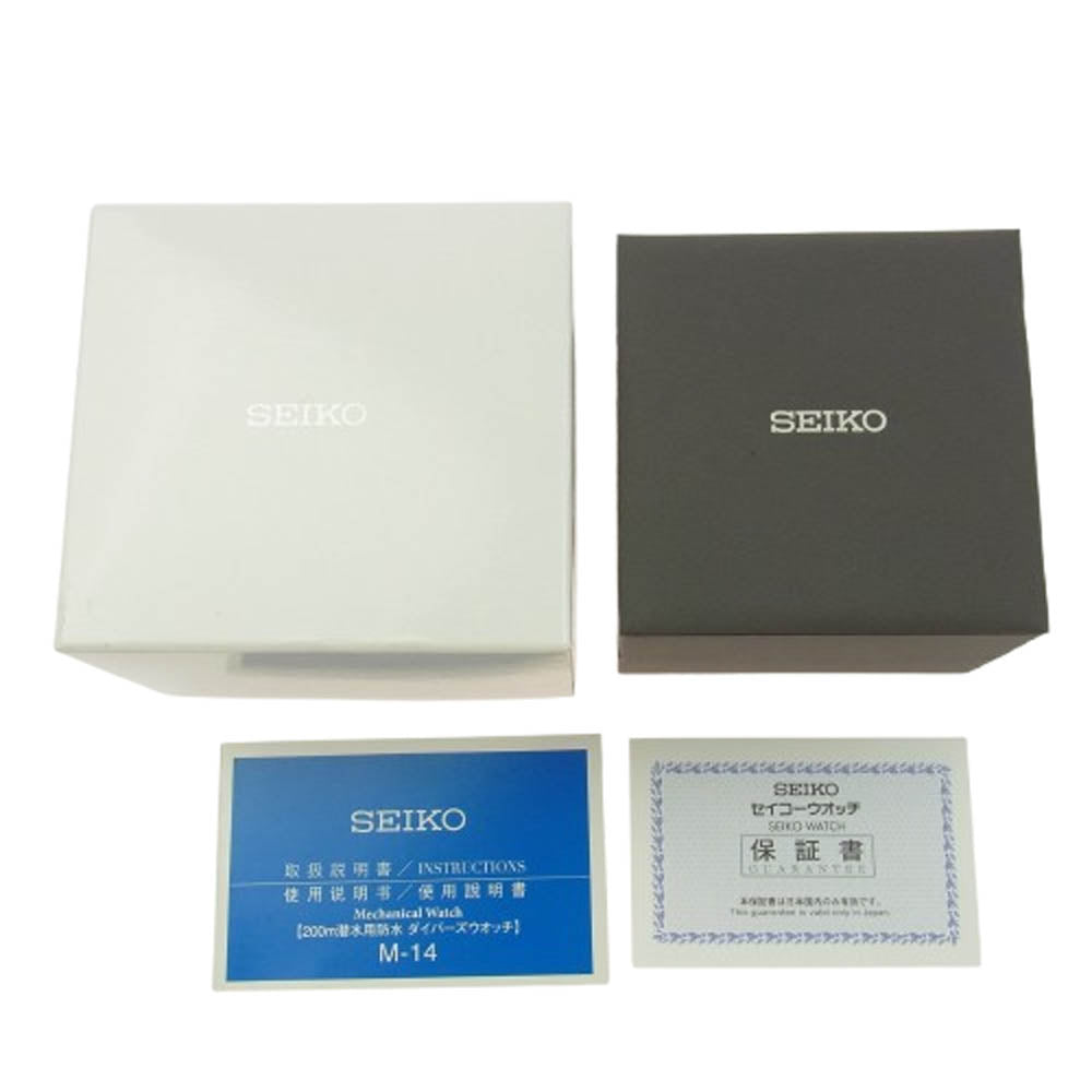 SEIKO セイコー SBDY025 4R35-01X0 PROSPEX プロスペックス ダイバースキューバ デイト 200 自動巻き 時計 ブルー系【中古】