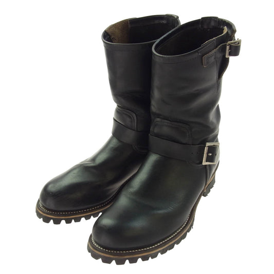 RED WING レッドウィング 2268 PT91 ENGINEER BOOTS エンジニアブーツ ブラック系 9D【中古】