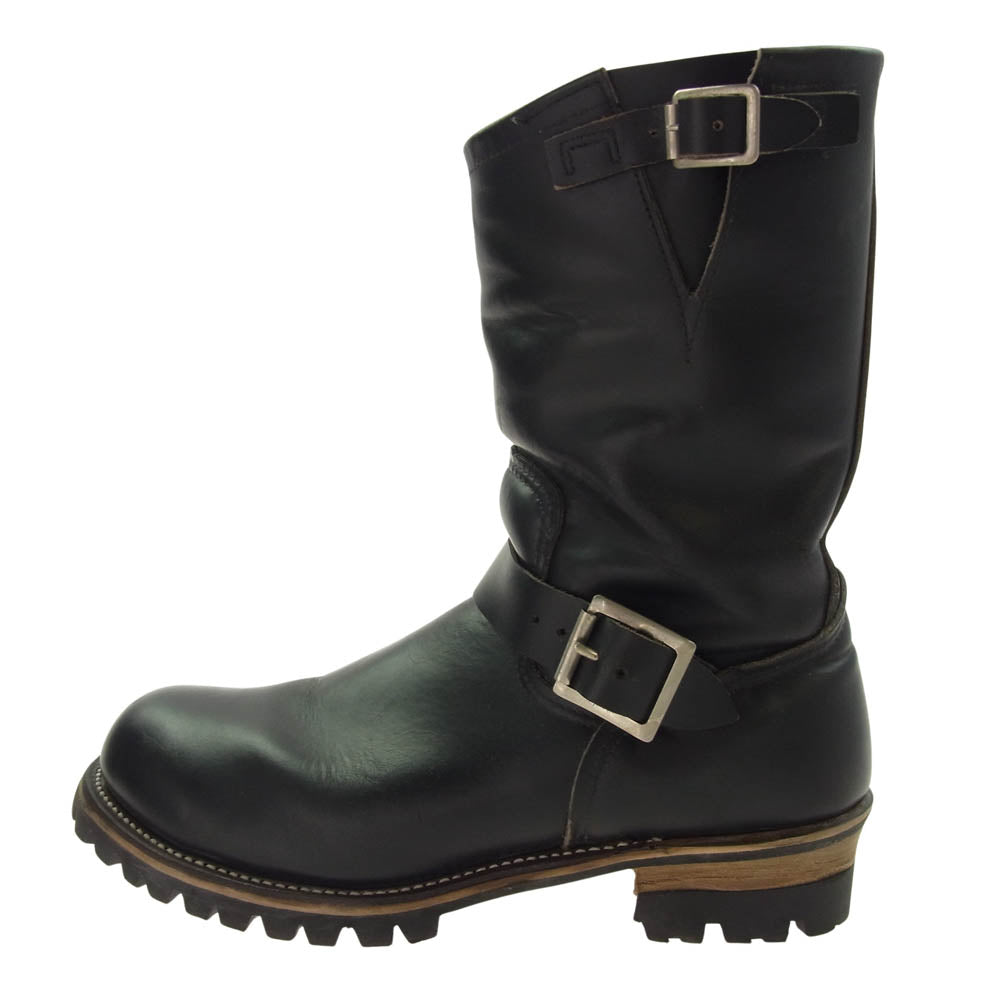 RED WING レッドウィング 2268 PT91 ENGINEER BOOTS エンジニアブーツ ブラック系 9D【中古】