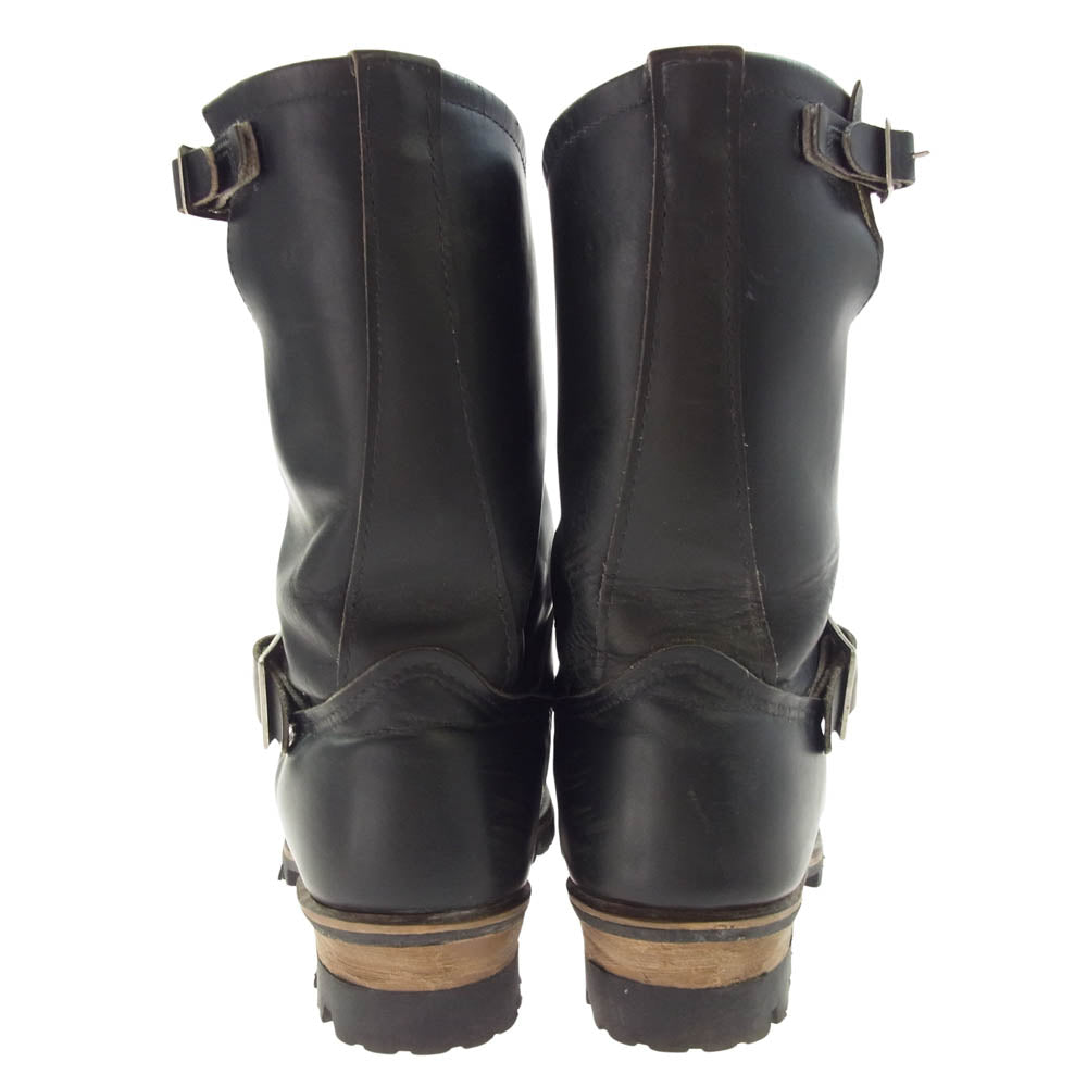 RED WING レッドウィング 2268 PT91 ENGINEER BOOTS エンジニアブーツ ブラック系 9D【中古】