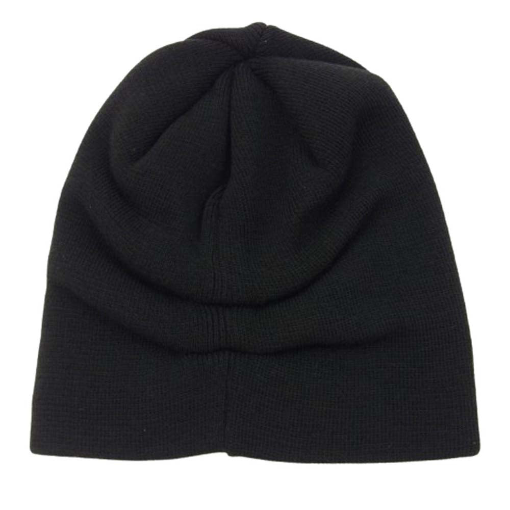 アカンサス MA2441 muta MARINE Logo Pool Knit Cap ムータ ロゴ ニット キャップ ブラック系【極上美品】【中古】