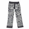 adidas アディダス × Keith Haring キースヘリング JEREMY SCOTT  ジェレミースコット 総柄 トラック パンツ ブラック系 M【中古】