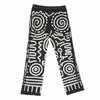 adidas アディダス × Keith Haring キースヘリング JEREMY SCOTT  ジェレミースコット 総柄 トラック パンツ ブラック系 M【中古】