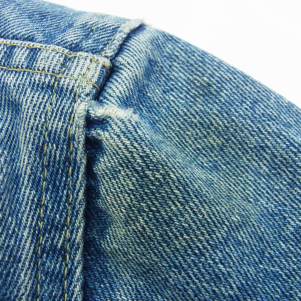 Lee リー PATD-153438 80s~90s USA製 デニム トラッカー ジャケット Gジャン インディゴブルー系 サイズ不明【中古】