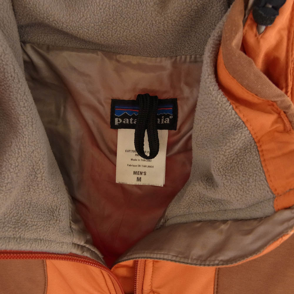 patagonia パタゴニア 05AW 29450F5 Puff Rider Jacket パフライダー ジャケット 中綿ジャケット オレンジ系 ブラウン系 M【中古】