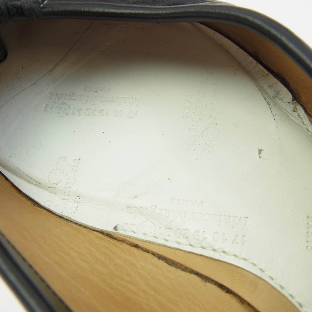 MAISON MARGIELA メゾンマルジェラ TABI BALLET FLATS SHOES 足袋 タビ フラット パンプス ブラック系 36 1/2【中古】