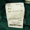 ISAMUKATAYAMA BACKLASH イサムカタヤマバックラッシュ 56250 POLYESTER JERSEY TRACK PANTS トラック パンツ グリーン系 M【中古】
