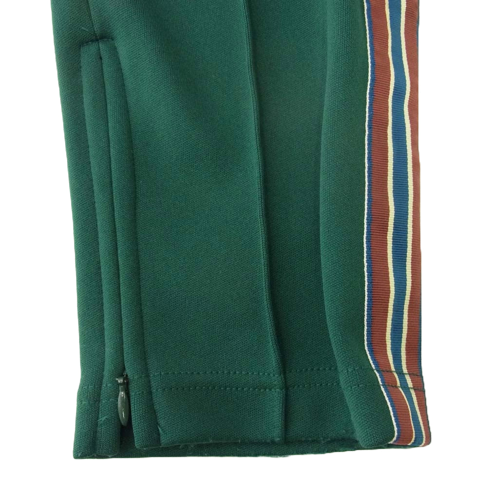 ISAMUKATAYAMA BACKLASH イサムカタヤマバックラッシュ 56250 POLYESTER JERSEY TRACK PANTS トラック パンツ グリーン系 M【中古】