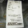 ISAMUKATAYAMA BACKLASH イサムカタヤマバックラッシュ D703-W TIGHT STRAIGHT DENIM ONE WASH INDIGO ワンウォッシュ タイト ストレート デニム パンツ インディゴブルー系 L【中古】