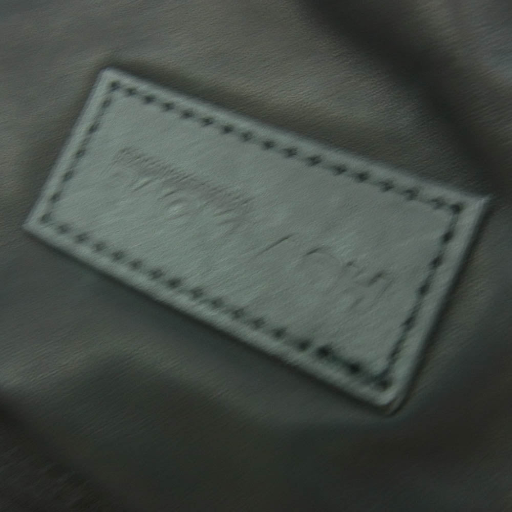 ISAMUKATAYAMA BACKLASH イサムカタヤマバックラッシュ 256-02 japan steer leather ジャパン ステア レザー ショルダー ヘルメット バック ブラック系【極上美品】【中古】