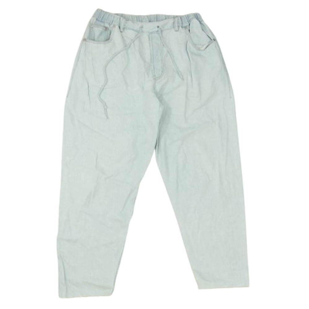 Johnbull ジョンブル JM232P20 シームレス イージー テーパード ジーンズ デニム パンツ インディゴブルー系 M【中古】