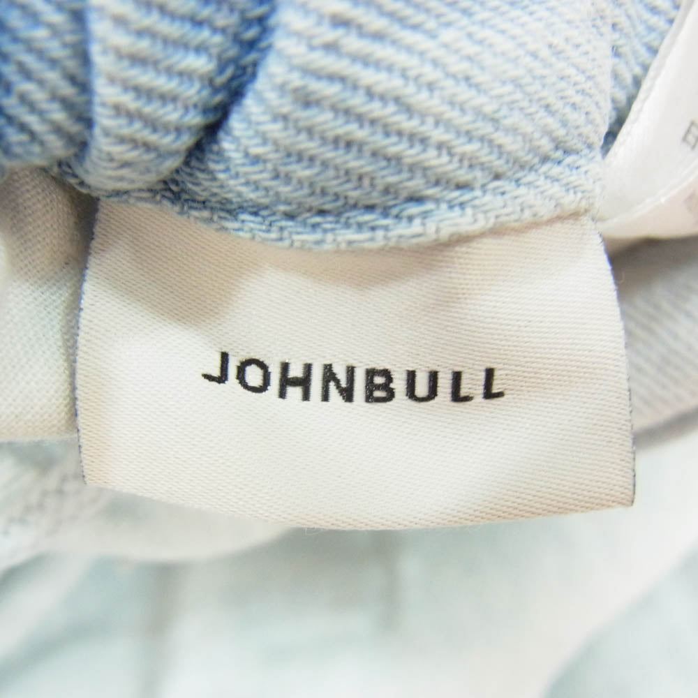 Johnbull ジョンブル JM232P20 シームレス イージー テーパード ジーンズ デニム パンツ インディゴブルー系 M【中古】