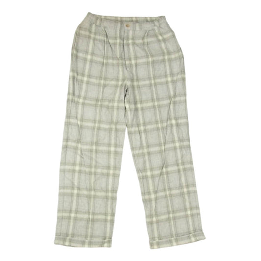 メゾンキネマ 23AW KNM-23AW-SETPT01 Check pajama pants チェック パジャマ パンツ グレー系 L【中古】