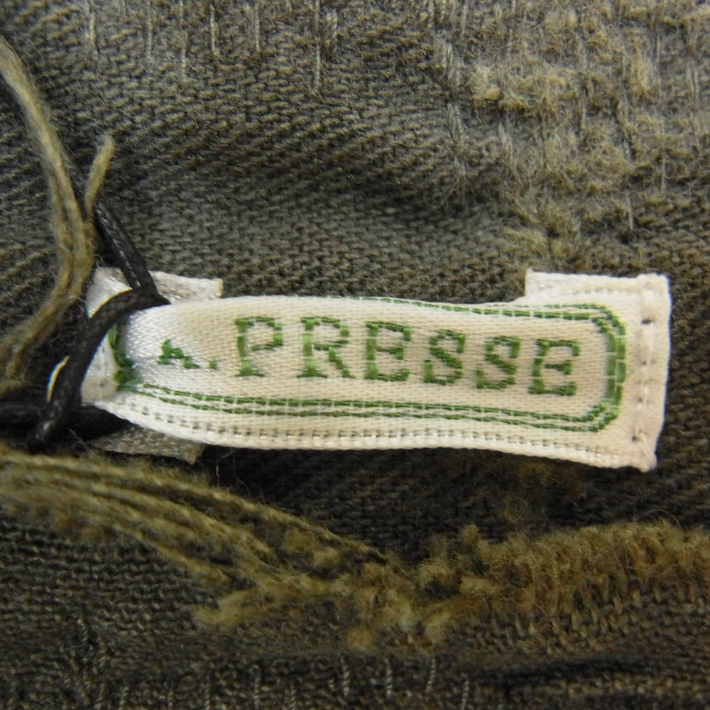A.PRESSE アプレッセ 25SS 25SAP-01-20H Vintage P41 Military Jacket ヴィンテージ ミリタリー ジャケット カーキ系 2【中古】
