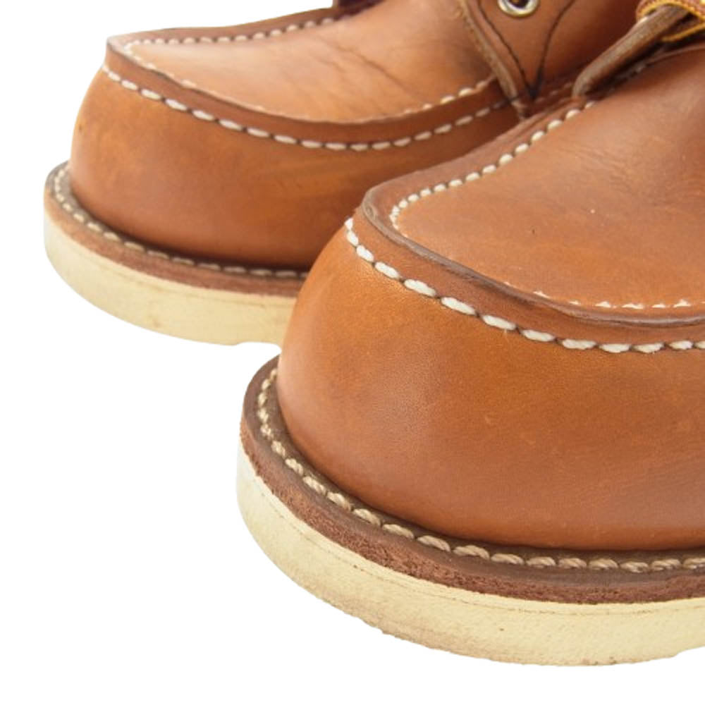 RED WING レッドウィング 875 USA製 6-inch Classic Moc 6インチ クラシックモック ブラウン系 US7.5E【中古】