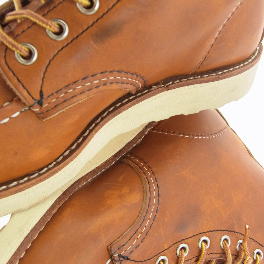 RED WING レッドウィング 875 USA製 6-inch Classic Moc 6インチ クラシックモック ブラウン系 US7.5E【中古】