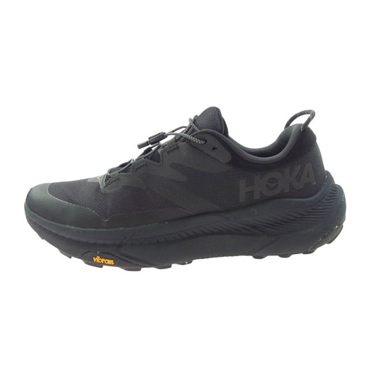 HOKA ONE ONE ホカ オネオネ 1133957F TRANSPORT GTX トランスポート トレイル ランニング シューズ ブラック系 27.5cm【中古】