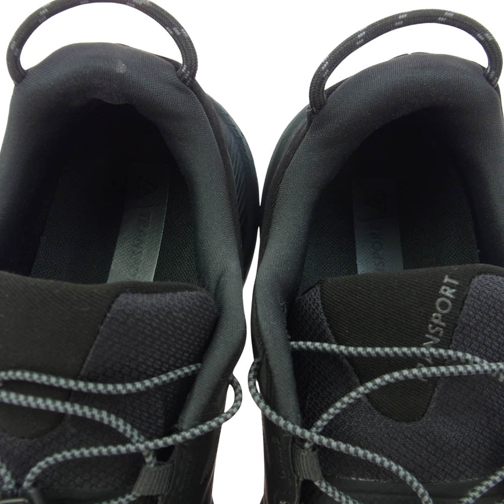 HOKA ONE ONE ホカ オネオネ 1133957F TRANSPORT GTX トランスポート トレイル ランニング シューズ ブラック系 27.5cm【中古】