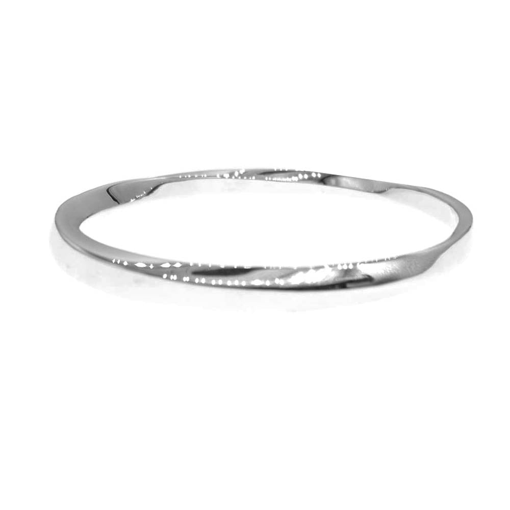 TOM WOOD トムウッド B75XTNA01S925 nfinity bangle bracelet インフィニティ バングル Mサイズ シルバー系【中古】