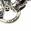 TRAVIS WALKER トラヴィスワーカー KCS056 販売証明カード付属 Dagger w/3 Gargoyles w/Braided Leather Necklace ダガー 3ガーゴイル ブレイドレザー ネックレス シルバー系【中古】