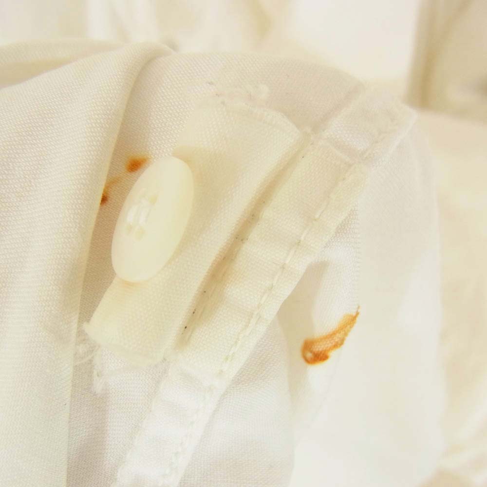 ISSEY MIYAKE イッセイミヤケ im product アイムプロダクト バンドカラー 長袖シャツ ホワイト系 L【中古】