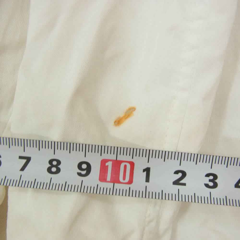 ISSEY MIYAKE イッセイミヤケ im product アイムプロダクト バンドカラー 長袖シャツ ホワイト系 L【中古】