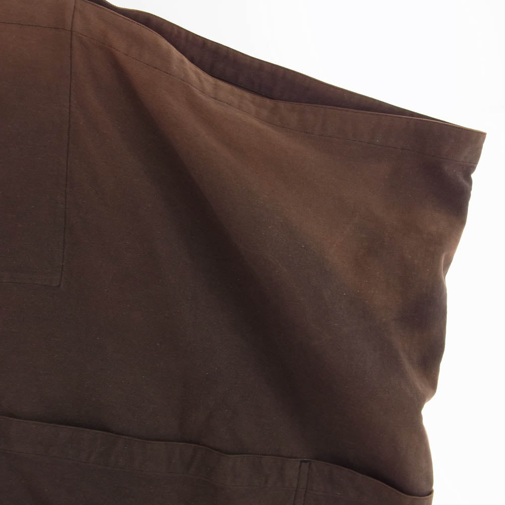 ISSEY MIYAKE イッセイミヤケ archive アーカイブ 70～80's PLANTATION プランテーション コットン ベスト ブラウン系 M【中古】