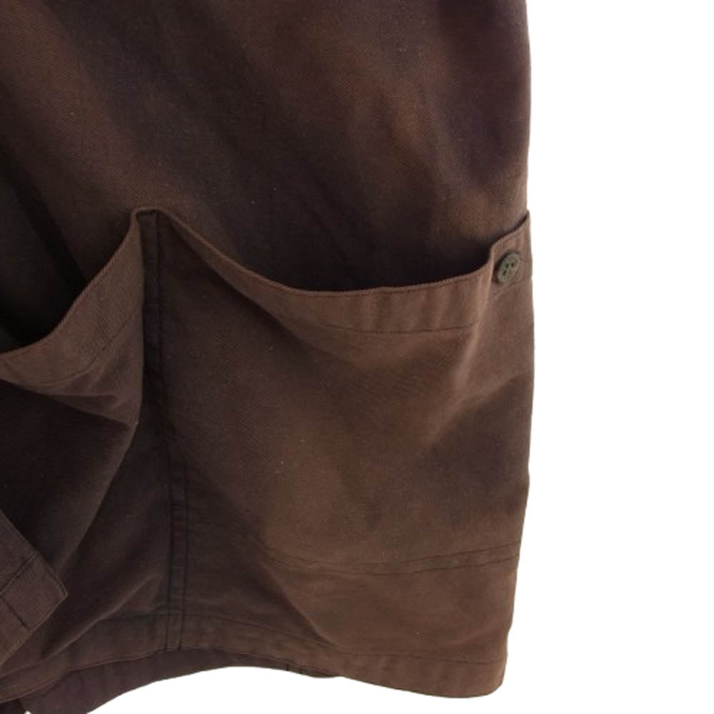 ISSEY MIYAKE イッセイミヤケ archive アーカイブ 70～80's PLANTATION プランテーション コットン ベスト ブラウン系 M【中古】