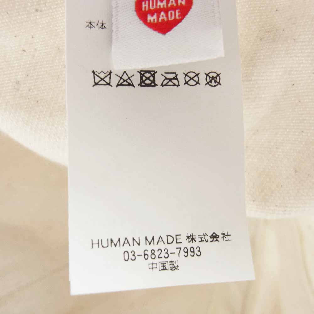 HUMAN MADE ヒューマンメイド 25SS HM29GD048 6PANEL TWILL CAP  6パネル ツイル キャップ ベージュ系【中古】