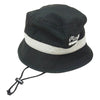 NEIGHBORHOOD ネイバーフッド 251HC54N-HT02 NH X MALBON GOLF . BUCKET HAT マルボン ゴルフ ナイロンタフタ ドローコード付 バケット ハット ブラック系 L【中古】