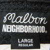 NEIGHBORHOOD ネイバーフッド 251HC54N-HT02 NH X MALBON GOLF . BUCKET HAT マルボン ゴルフ ナイロンタフタ ドローコード付 バケット ハット ブラック系 L【中古】