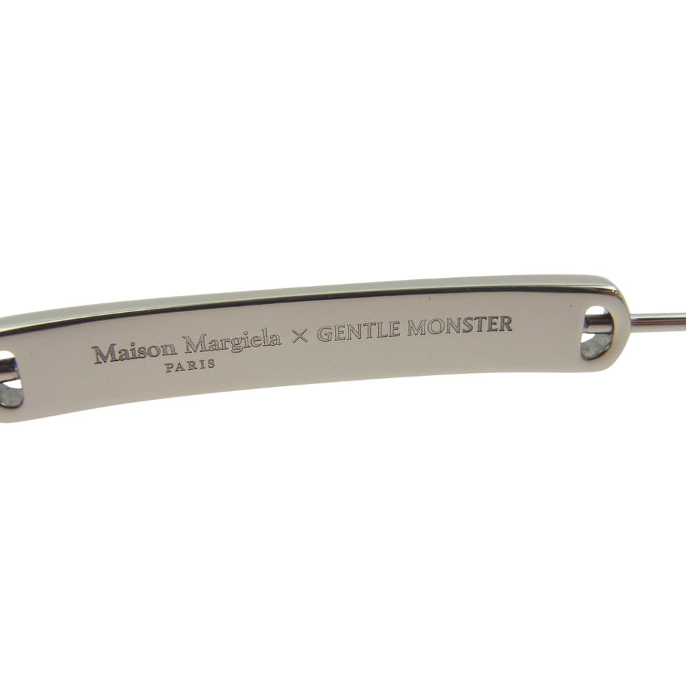 MAISON MARTIN MARGIELA メゾンマルタンマルジェラ MM215 01 × Gentle Monster ジェントルモンスター ラウンド フレーム サングラス メガネ 眼鏡 アイウェア ブラック系【中古】