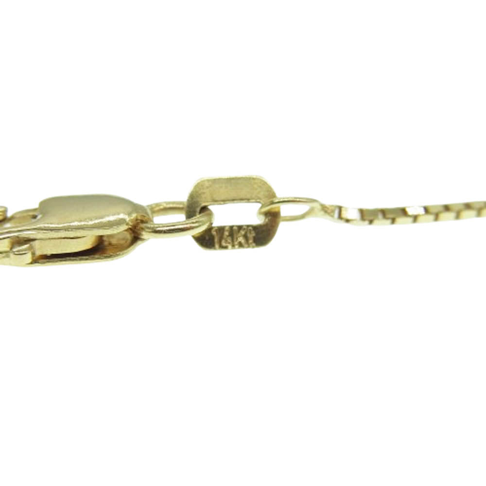 Supreme シュプリーム 20SS Name Plate 14K Gold Pendant ロゴ プレート ゴールド ネックレス ペンダント 7.00g ゴールド系【中古】