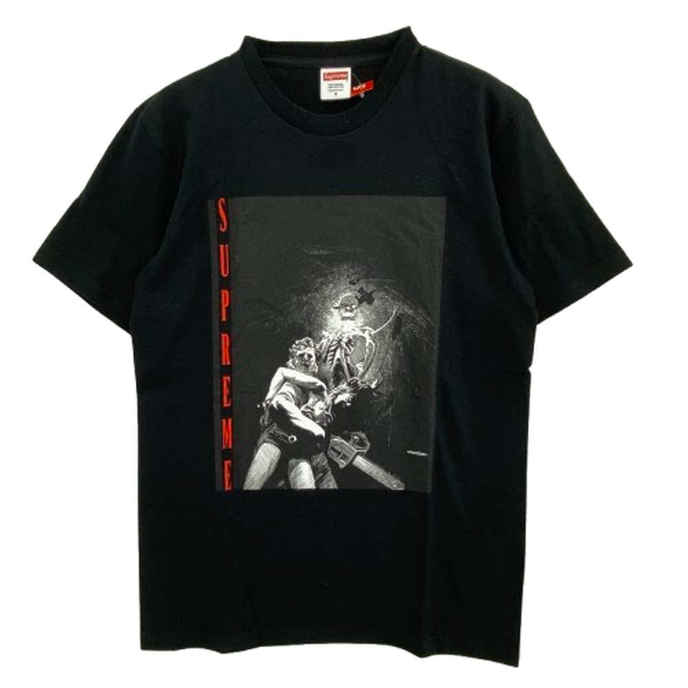 Supreme シュプリーム 17AW Horror Tee ホラープリント Tシャツ 半袖カットソー ブラック系 S【極上美品】【中古】