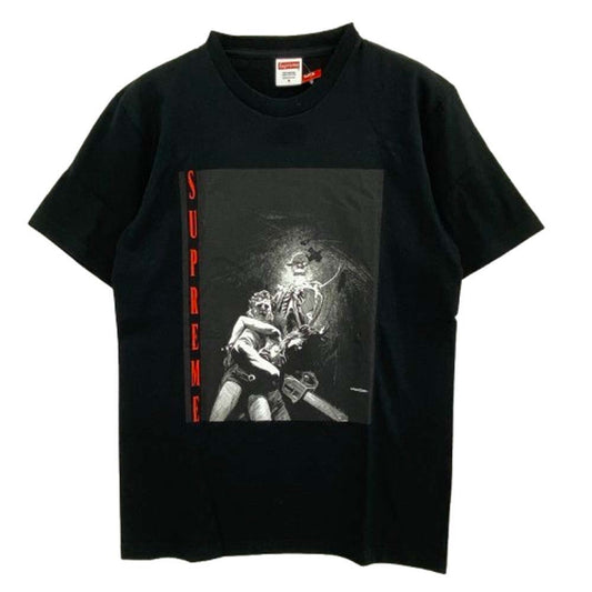 Supreme シュプリーム 17AW Horror Tee ホラープリント Tシャツ 半袖カットソー ブラック系 S【極上美品】【中古】