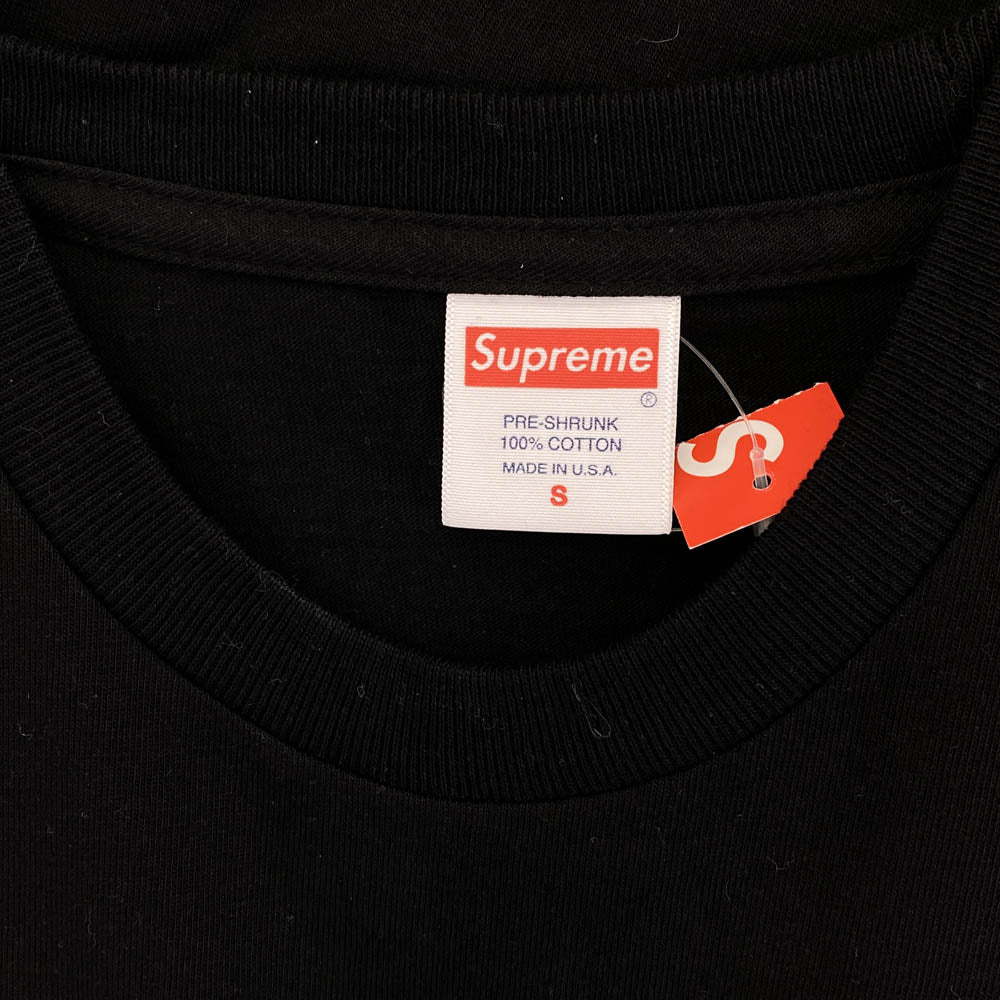 Supreme シュプリーム 17AW Horror Tee ホラープリント Tシャツ 半袖カットソー ブラック系 S【極上美品】【中古】