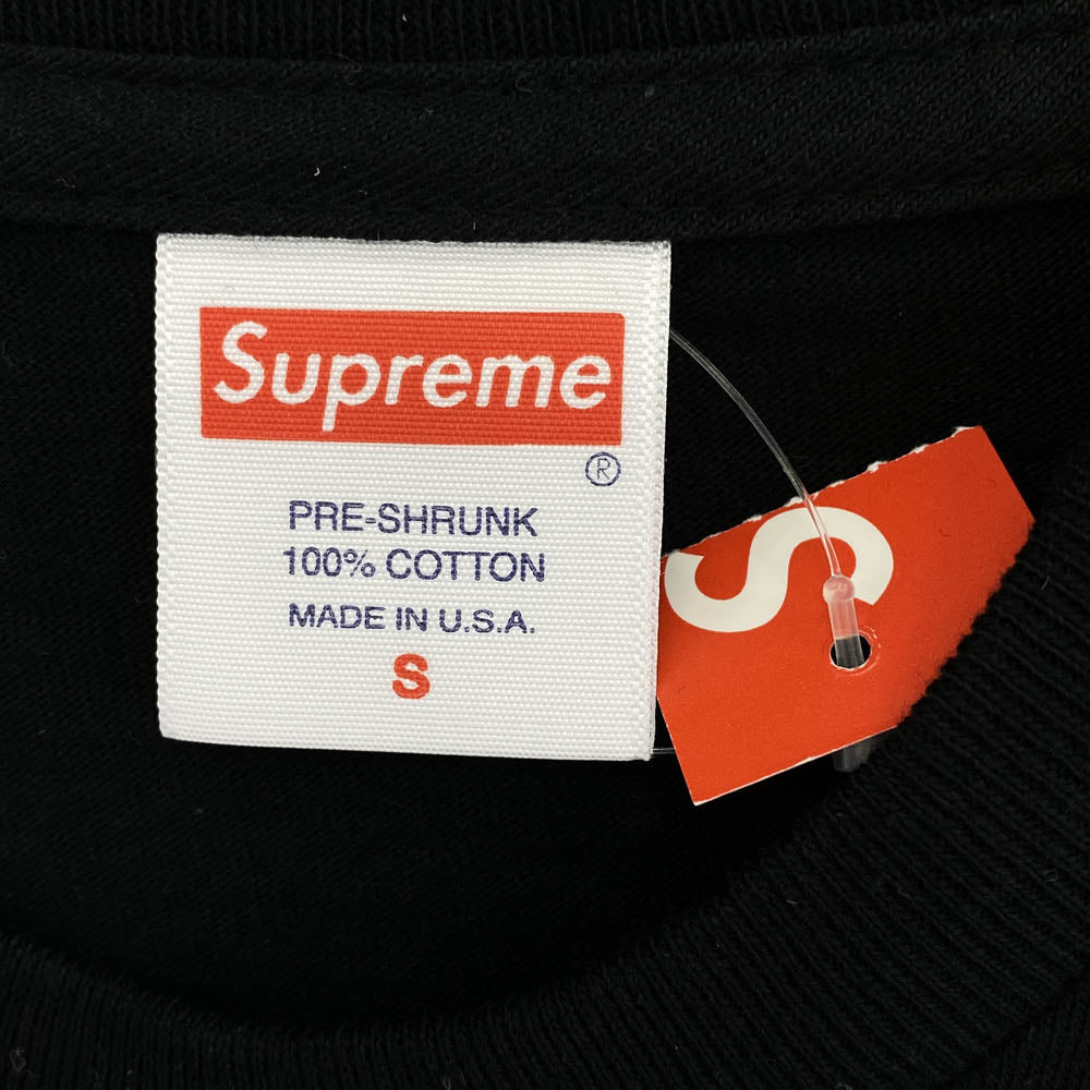 Supreme シュプリーム 17AW Horror Tee ホラープリント Tシャツ 半袖カットソー ブラック系 S【極上美品】【中古】