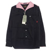 WTAPS ダブルタップス 111LTDT-SHM05 SWINGER LS SHIRT RACO TWILL ロゴ刺繍 オープンカラー レーヨン 長袖 ボーリング シャツ ブラック系 ピンク系 S【美品】【中古】