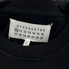 MAISON MARGIELA メゾンマルジェラ 16AW S30GC0580 S22816 10ライン 四つタグ SHINE 切替 プリント Tシャツ 半袖カットソー ブラック系 グレー系 44【美品】【中古】