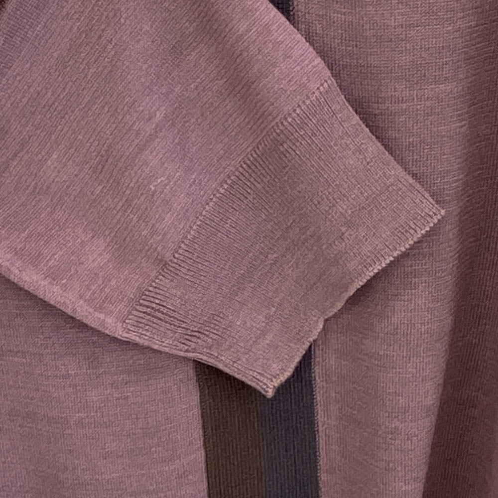 GUCCI グッチ 337506 Z5286 シルク100％ カーディガン パープル系 S