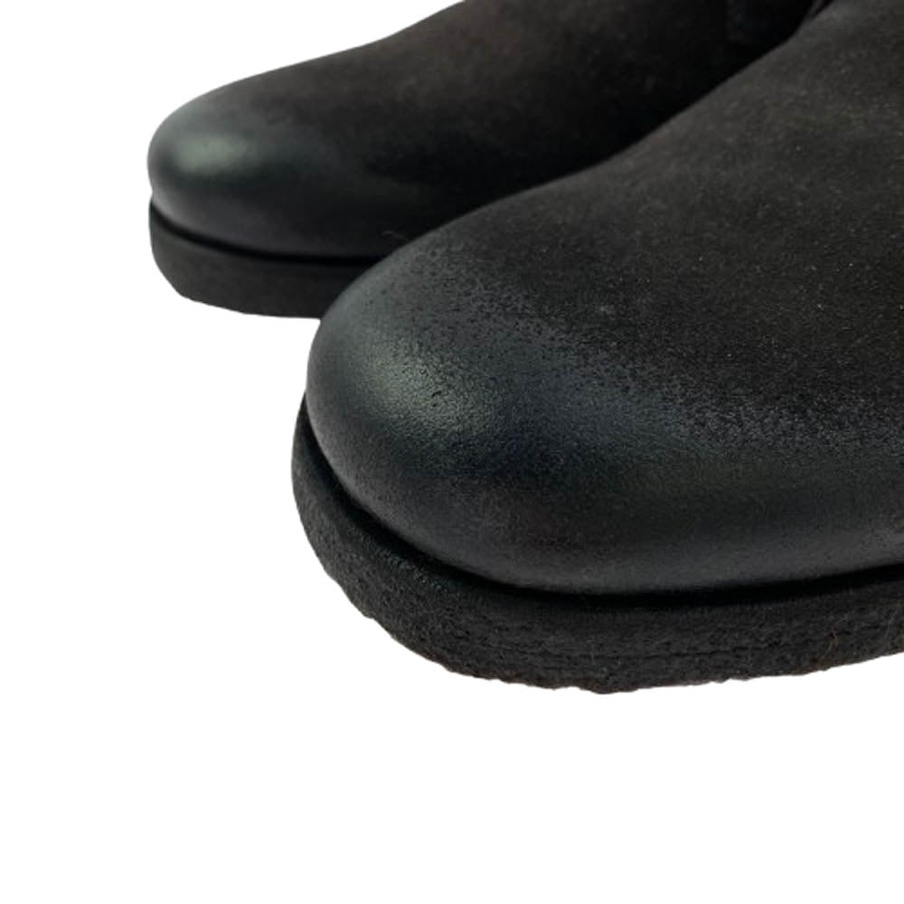 PRADA プラダ スエード チャッカブーツ クレープソール グレー系 9【中古】