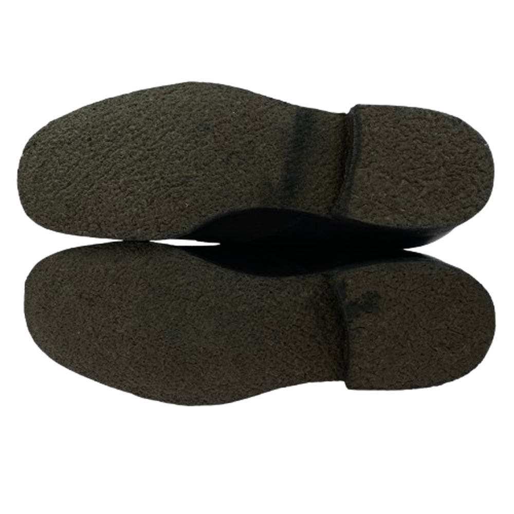 PRADA プラダ スエード チャッカブーツ クレープソール グレー系 9【中古】