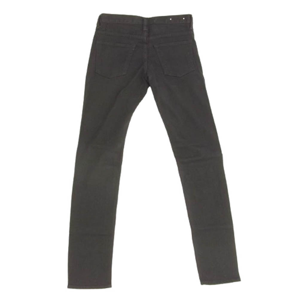 MINEDENIM マインデニム 2011-1001-96-302 KSL S.Slim STR 5pocket OWS 5ポケット ダメージ加工 ブラックデニム スーパースリム パンツ ジーンズ ブラック系 7【中古】
