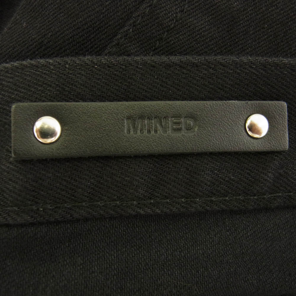 MINEDENIM マインデニム 2011-1001-96-302 KSL S.Slim STR 5pocket OWS 5ポケット ダメージ加工 ブラックデニム スーパースリム パンツ ジーンズ ブラック系 7【中古】