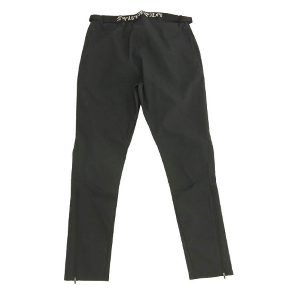WTAPS ダブルタップス 22AW 222GWDT-PTM02 Bend Trousers ロゴ刺繍 ベンド トラウザー パンツ ブラック系 2【美品】【中古】