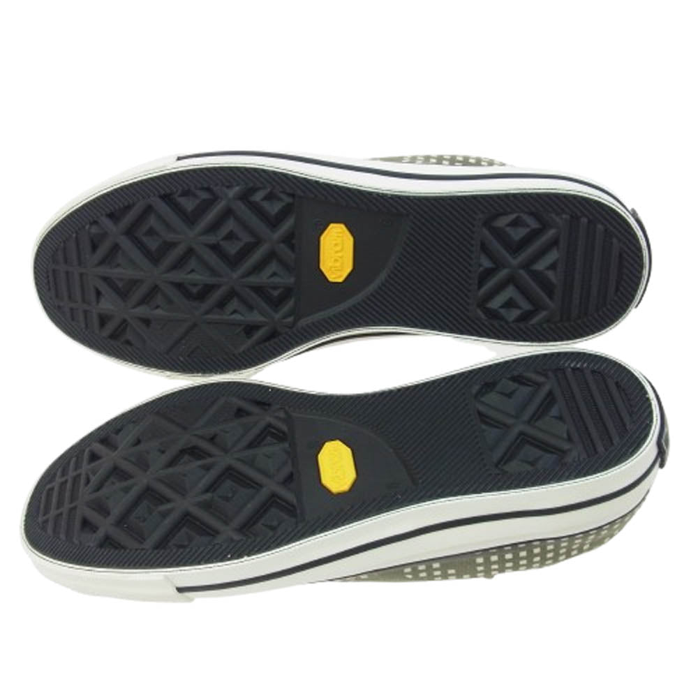 CONVERSE コンバース 21AW 2212-SE01peg ADDICT N.HOOLYWOOD COMPILE LINE UNDERCOVER CHUCK TAYLOR NU OX エヌハリウッド アンダーカバー 別注 チャックテイラー ローカット スニーカー カーキ系 26.5cm【極上美品】【中古】